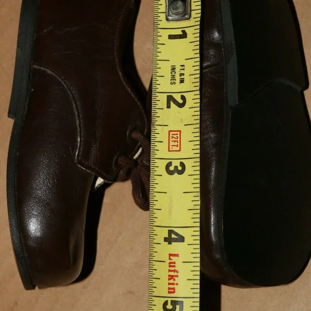 Vintage brown oxford shoes baby boy dressy 6-9m Calzado de Lujo